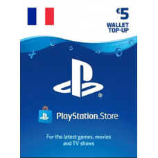 PlayStation Network Gift Card 5 EUR PSN FRANCE